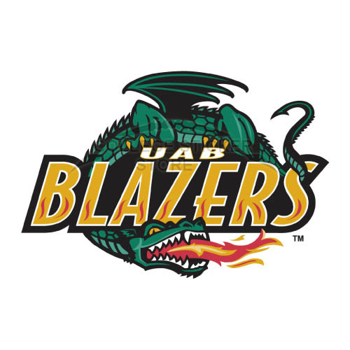 Diy UAB Blazers Iron-on Transfers (Wall Stickers)NO.6628